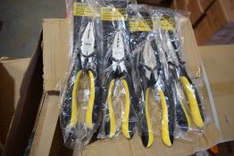 4 pairs of Chunky 8 inch combination pliers
New & unused