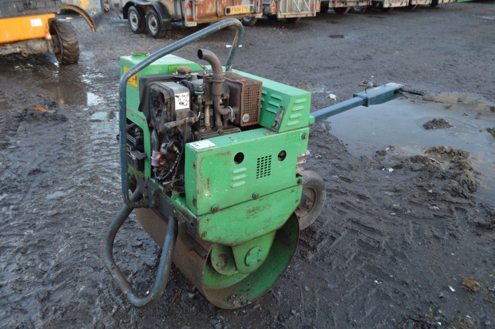 2008 Benford Terex MBR 71 diesel driven pedestrian roller breaker