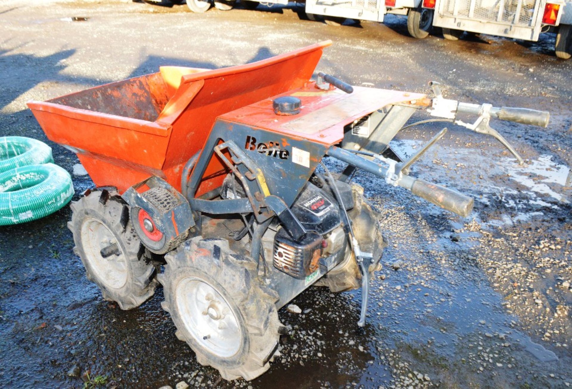 2008 Belle BMD 300 petrol driven powered barrow - Image 4 of 5