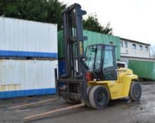 2003 Hyster 9.00 tonne counter balance fork lift