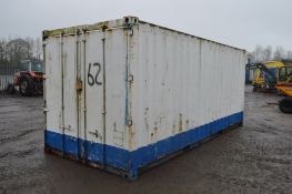 20 ft x 8 ft steel shipping container
BB062