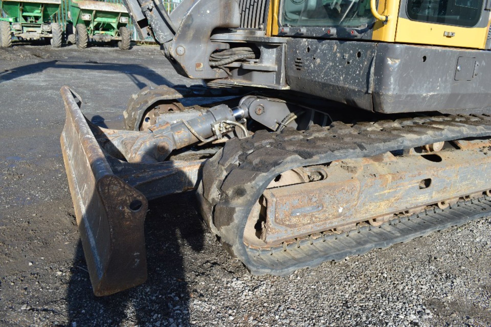 2010 Volvo ECR 88 Plus 8.8 tonne rubber tracked midi excavator - Image 8 of 13