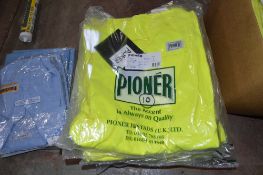 10 pairs of Hi-Viz yellow trousers size 45.5
New & unused