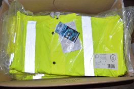 8 - Hi-Viz yellow jackets size M
New & unused