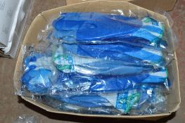 18 pairs of blue latex gloves size M
New & unused