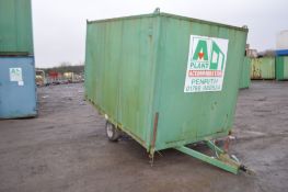 10 ft steel mobile site office
c/w keys
A182164