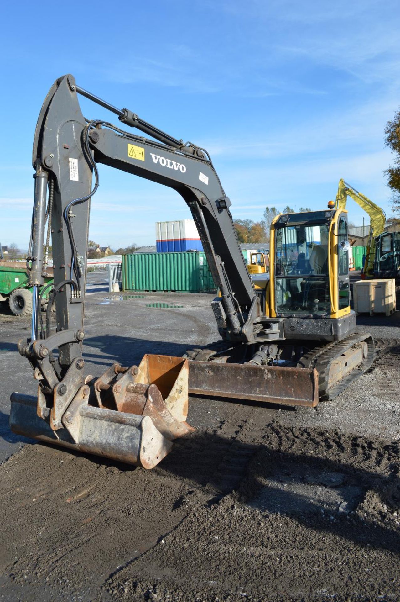 2010 Volvo ECR 88 Plus 8.8 tonne rubber tracked midi excavator - Image 5 of 13