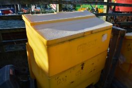 Grit salt bin (new and unused)