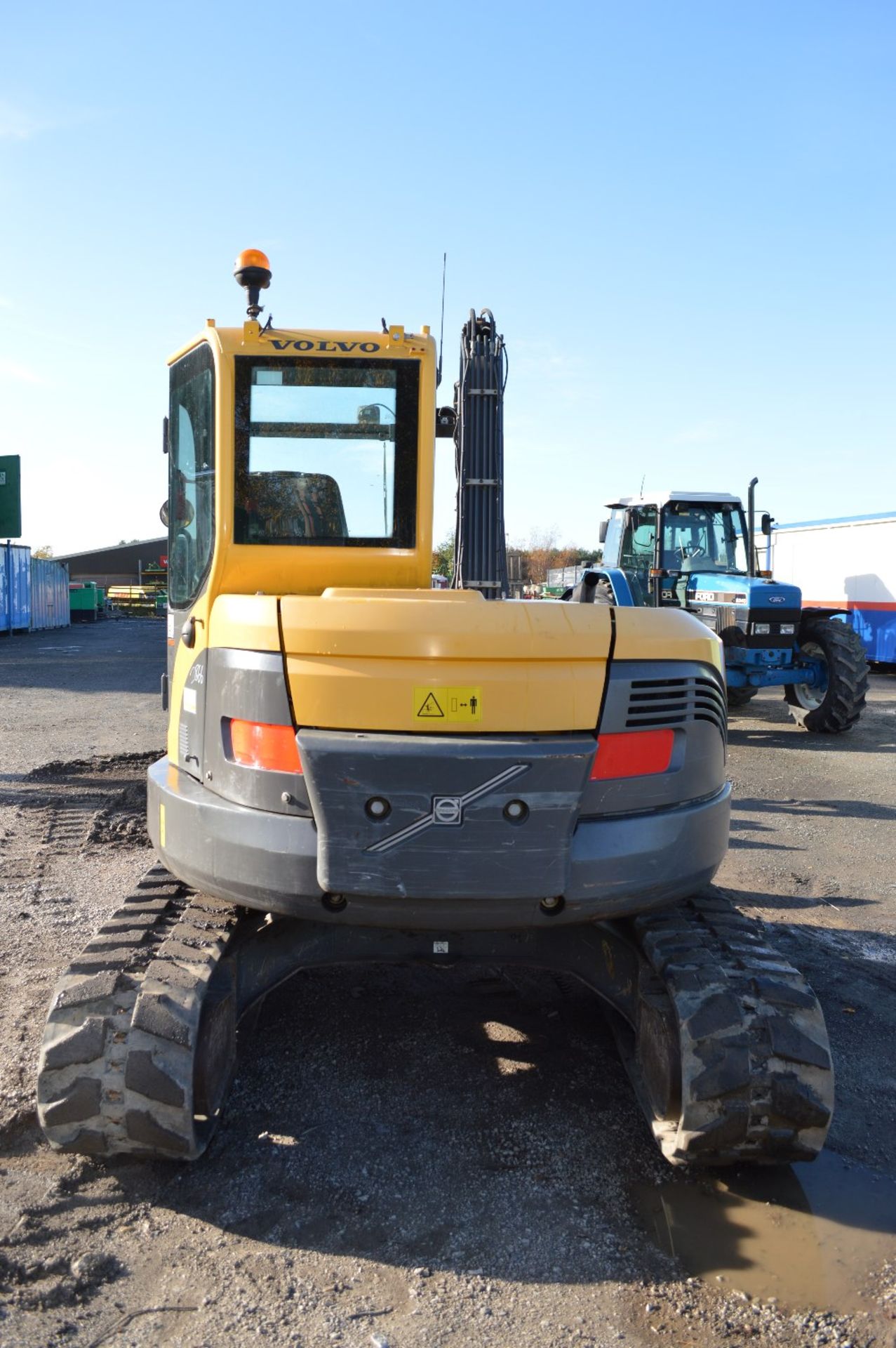 2010 Volvo ECR 88 Plus 8.8 tonne rubber tracked midi excavator - Image 6 of 13