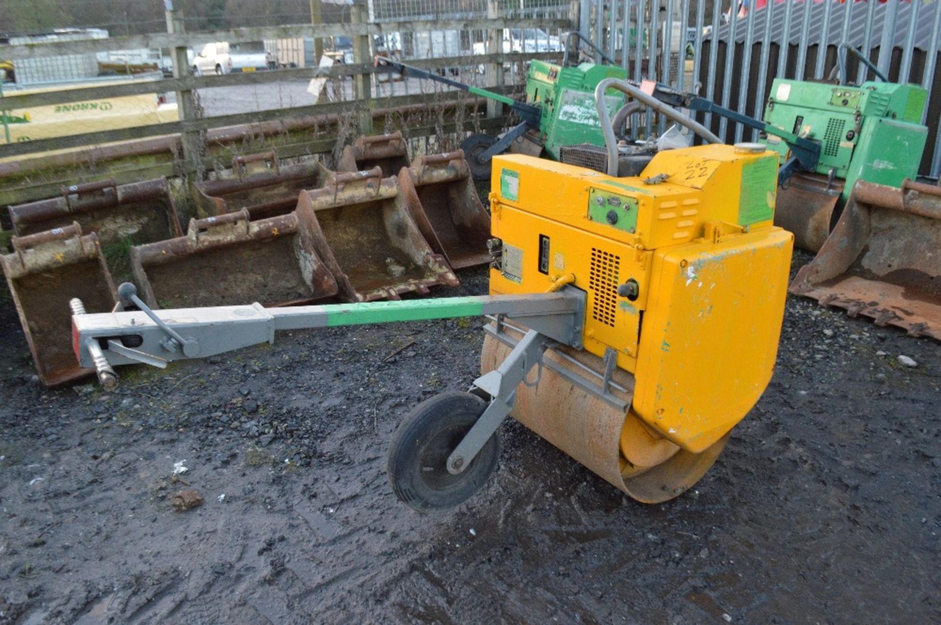 Benford Terex MBR 71 diesel driven pedestrian roller breaker - Image 2 of 2