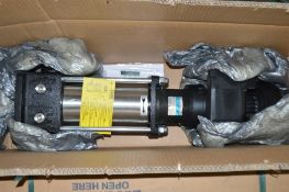 Saer MK 40/6 240/400v multistage vertical electric pump
HP:3 Hz:50 Outlet:40mm
New & unused