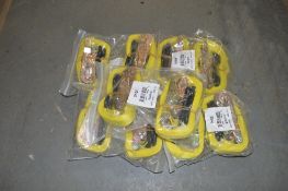 10 - 25mm x 4.5 metre ratchet straps
New & unused