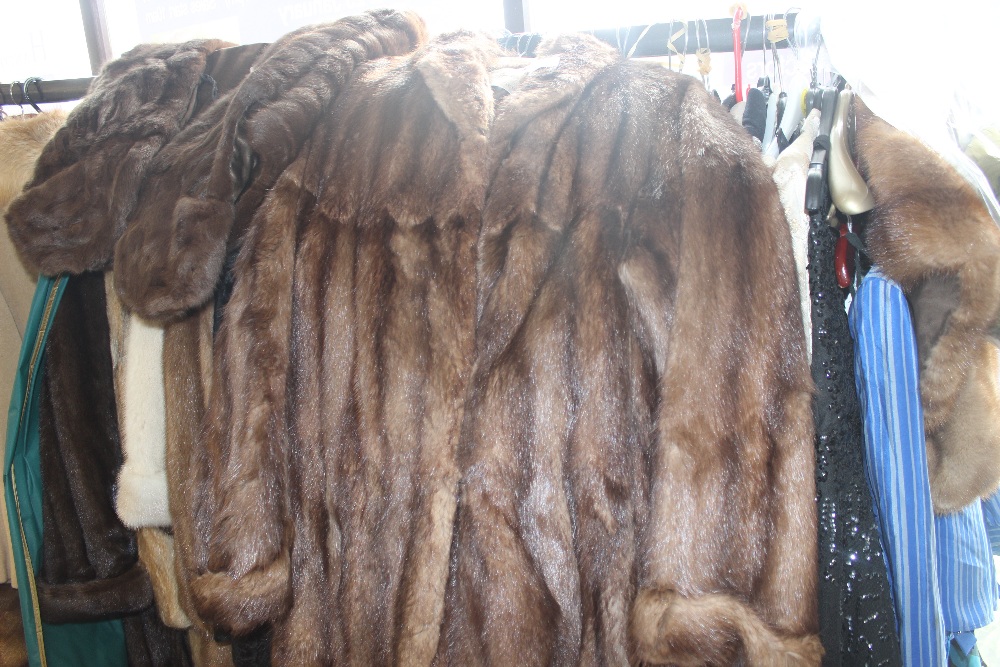 George Rose of Derby full length fur coat