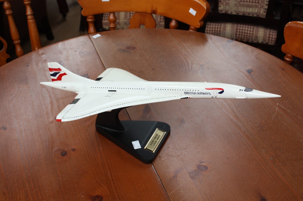 Concorde British Airways large scale model