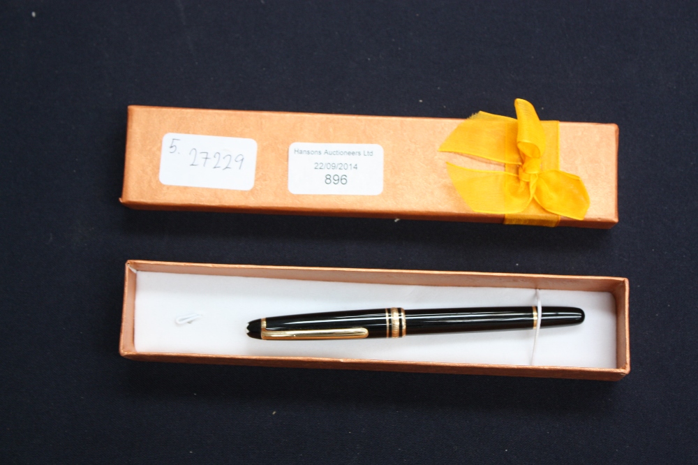 A Mont Blanc fountain pen 'Meisterstruck'