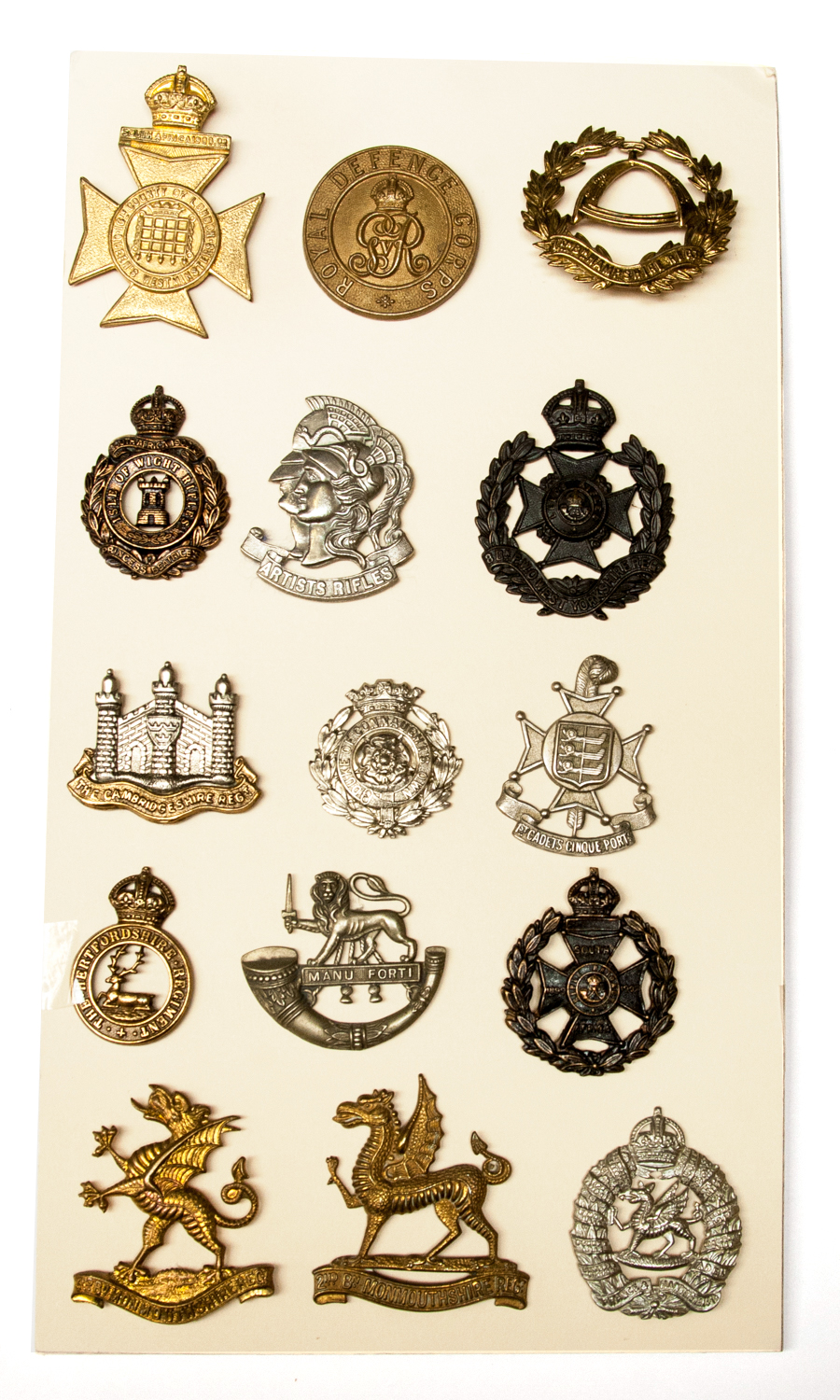 Cap Badges - London Regiments (15)