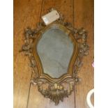A 19th century french carved giltwood ca