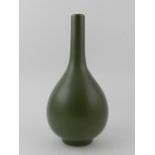 A Chinese green pear shaped vase. H.20cm