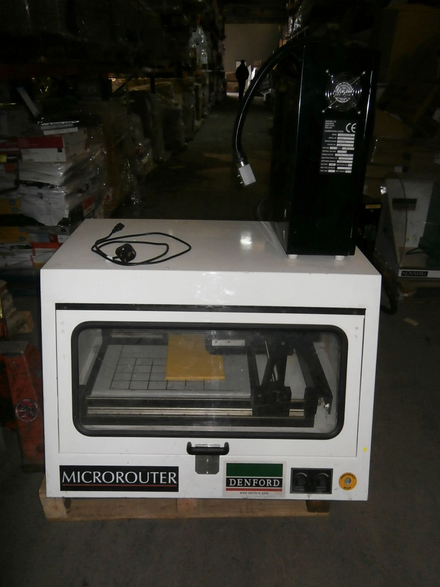 Denford Microrouter With Computer Unit - Serial Number H01240