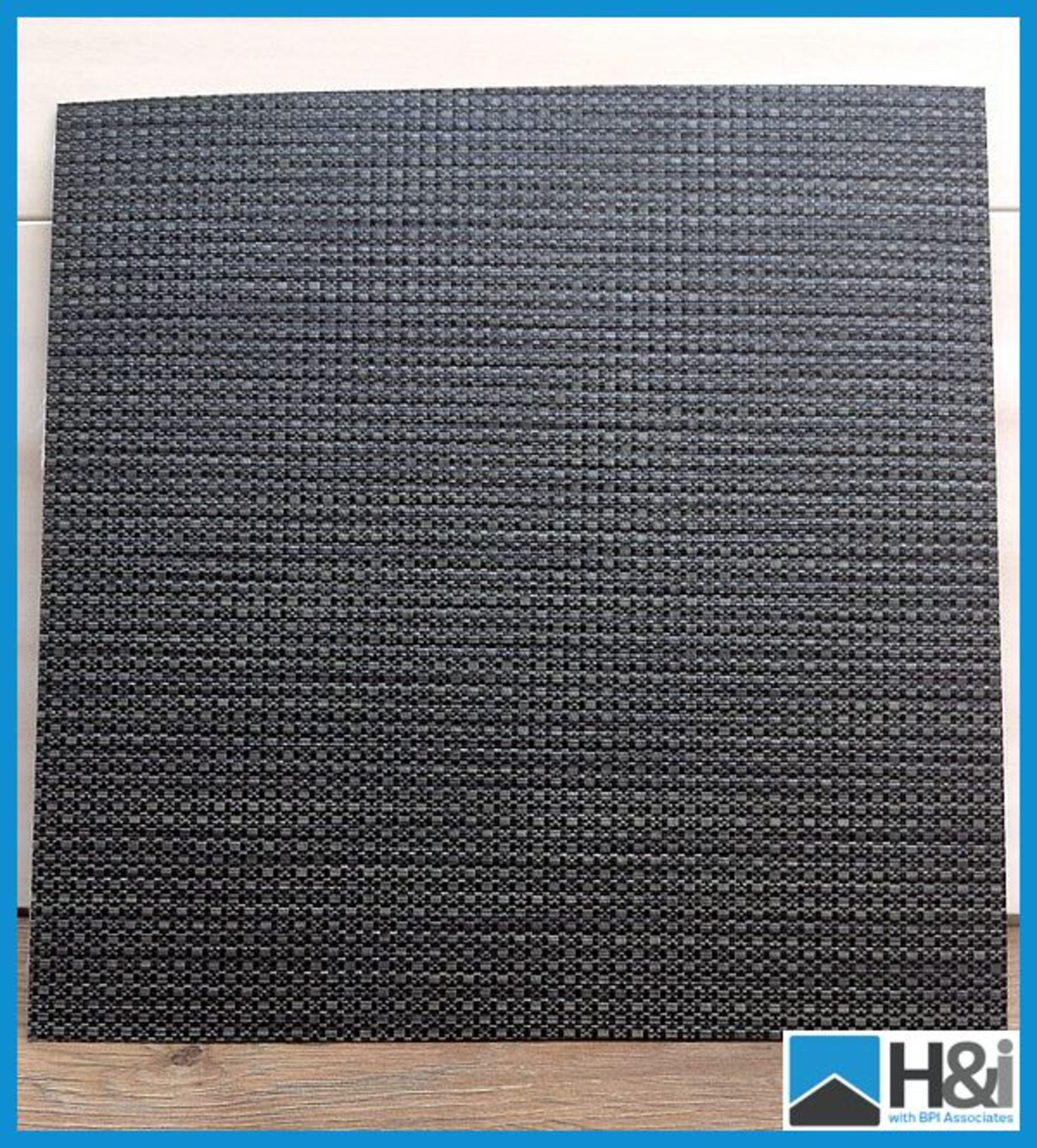 S04 Neodalle High Quality flooring. Graphite Grey Woven effect floor tiles 10m2 per lot. Each tile