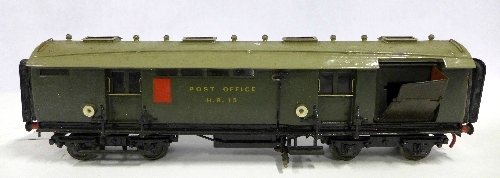 A Post Office H.R.15 car, scratch built