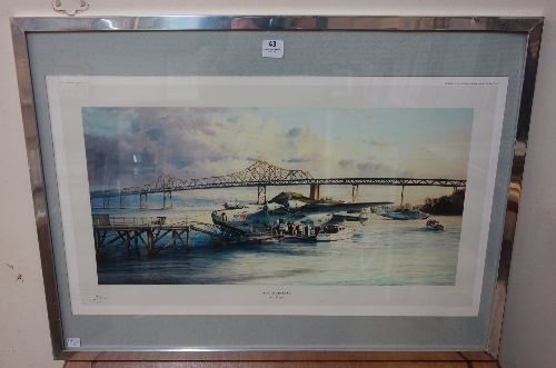 A Robert Taylor limited edition print, Limitless Horizons, framed