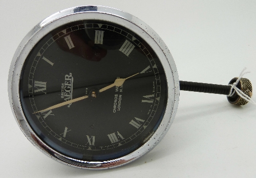 An early 20th Century British Jaeger car clock