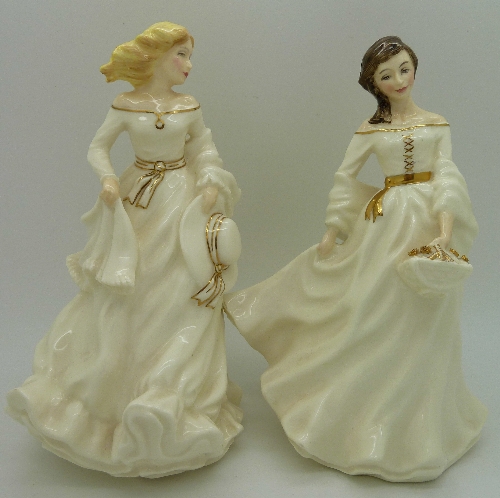 Two Royal Doulton figures, Summer Breeze, HN3724 and Spring Morning, HN3725