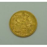 A Victorian 1897 full sovereign