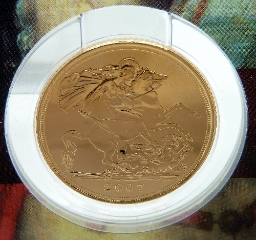 A 2007 Royal Mint full sovereign - Image 2 of 3