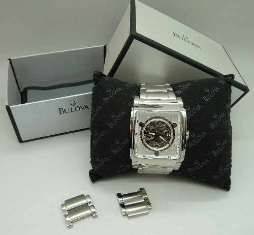 A gentleman's Bulova automatic wristwatc