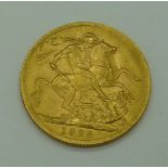 A George V 1928 full sovereign