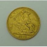 A Victorian 1887 full sovereign