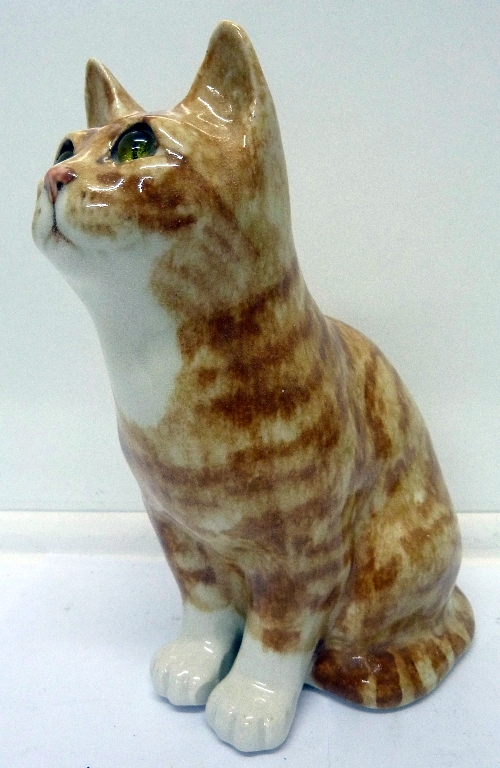 A Winstanley Cat, height 22.5cm