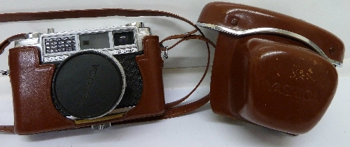 A Yashica Minister 35mm film camera