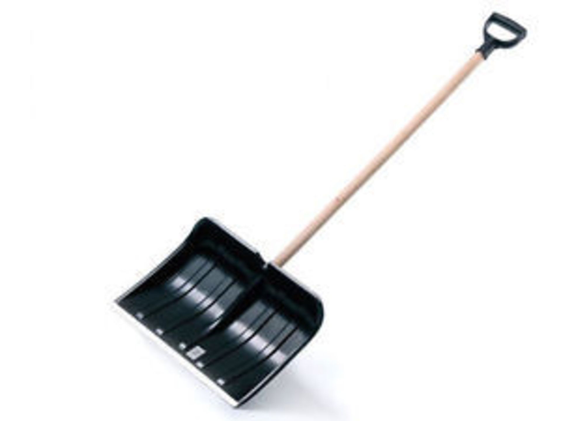 10 x Vinson Eco Shovel Metal Bladed - Multi Purpose Shovel for: Snow, Mucking out etc