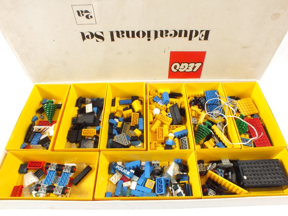 Two boxes of various Lego