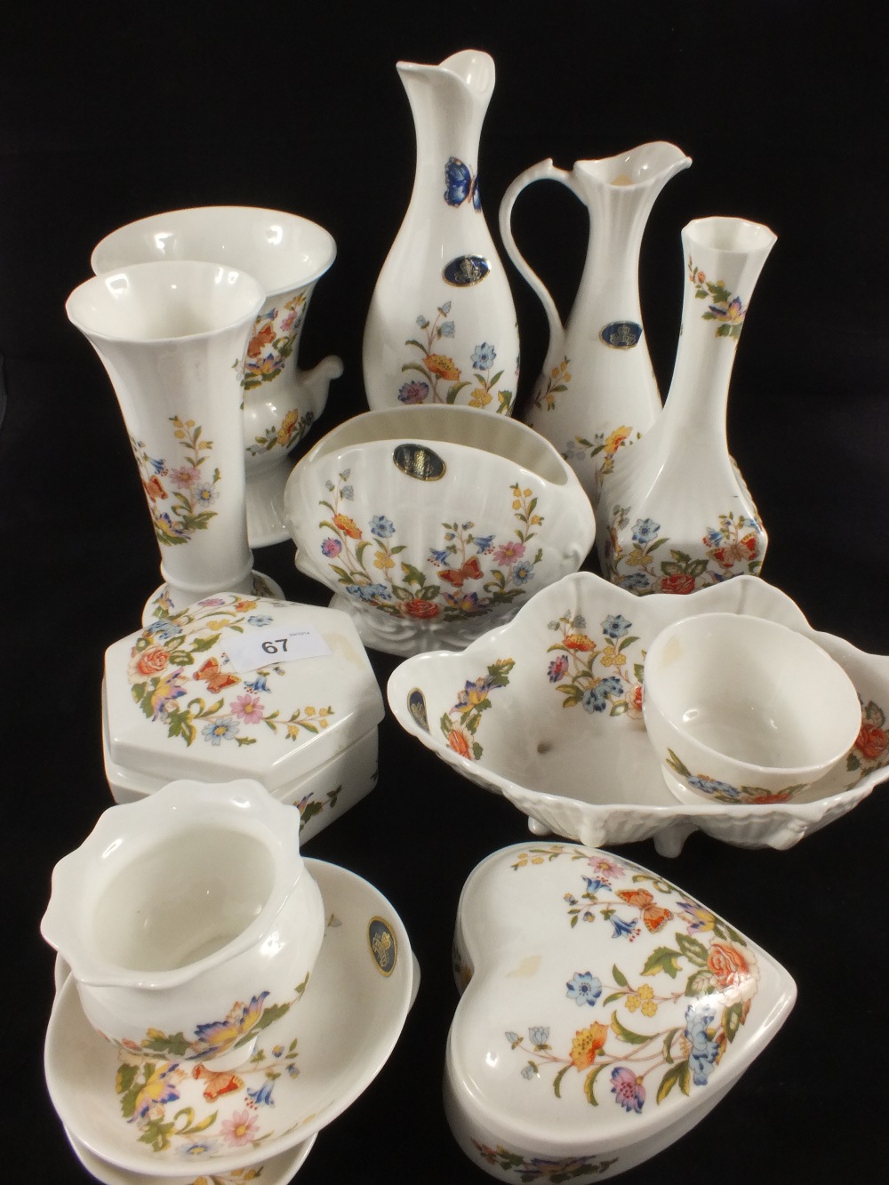 A quantity of Aynsley Cottage Garden china