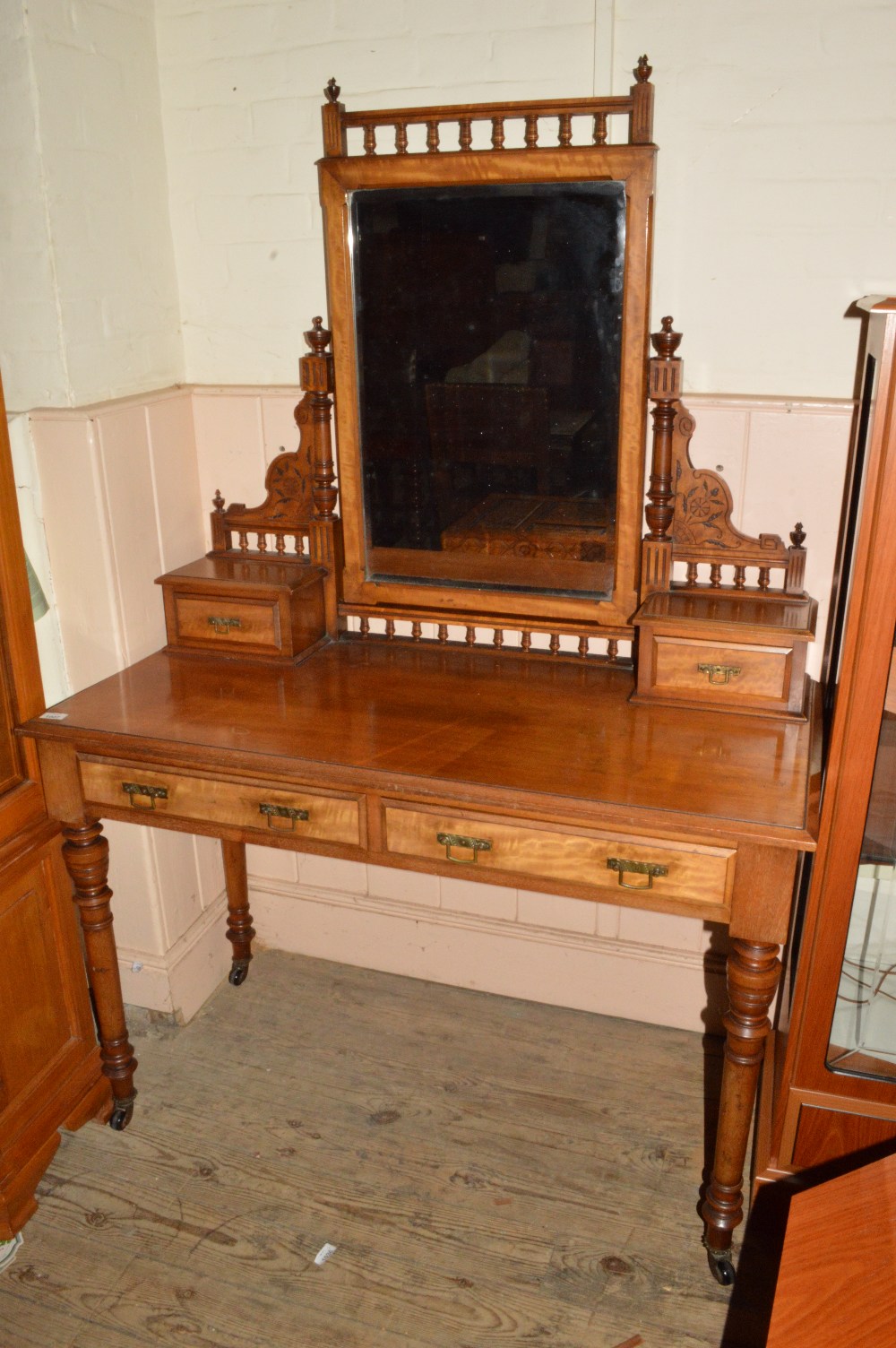 A Victorian dressing table