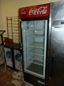 Single Door Upright Display Refrigerator Branded Coca Cola