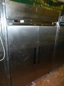 *Williams Stainless Steel Double Door Upright Refrigerator Model MJ2SA