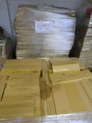 *Quantity of Crystal Maple Drawer Fronts & Doors and Cream Beige Drawer Fronts & Doors