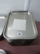 25 Stainless Steel Trays