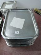 29 Stainless Steel Trays
