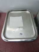 11 Stainless Steel Trays