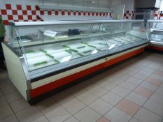 ACE Refrigeration Limited Type VDU187B42 Refrigerated Serve over Deli Counter with Storage 14ft