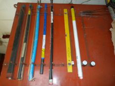 *Assorted Tig Welding Rods & Storage Rack