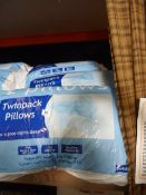 *3 Twin Packs of Non-Allergenic Pillows