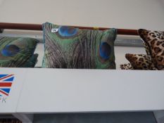 *6 Peacock Style Printed Cushions