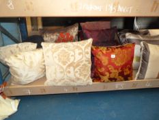 *16 Assorted Scatter Cushions